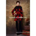 Chinesischer Strickjacke Kleid Mantel Graben Mantel traditionellen bestickt qipao Mantel